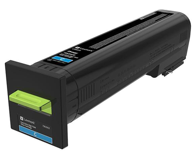 Lexmark 72K2XCE, original, cyan, Toner Lexmark 72K2XCE, original, cyan, Toner