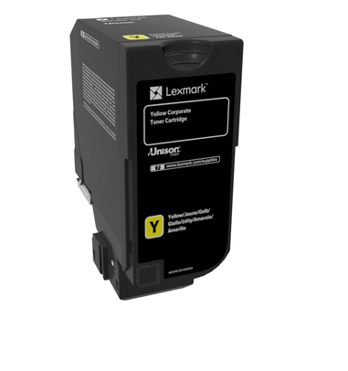 Lexmark 74C20YE&comma; original&comma; gelb&comma; Toner