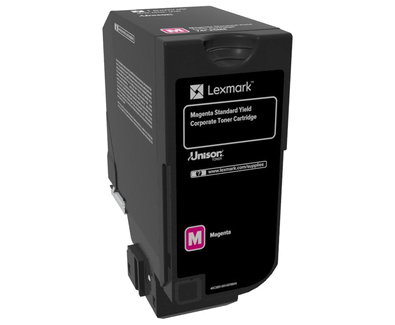 Lexmark 74C2SME, original, magenta, Toner Lexmark 74C2SME, original, magenta, Toner