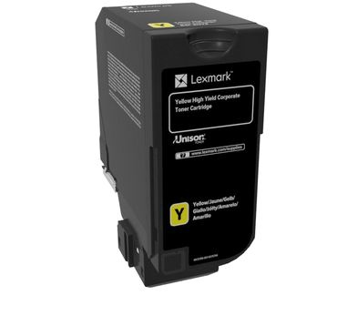 Lexmark 84C2HYE&comma; original&comma; gelb&comma; Toner