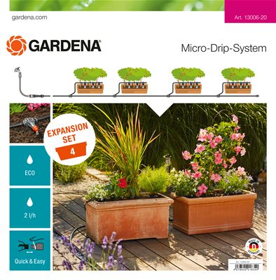 Gardena Micro-Drip-System Planztöpfe Gardena Micro-Drip-System Planztöpfe