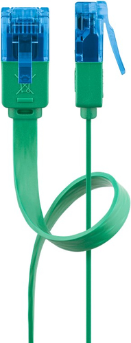 5m Patchkabel Cat6a, U/UTP, grün, Kupfer, Goobay 5m Patchkabel Cat6a, U/UTP, grün, Kupfer, Goobay