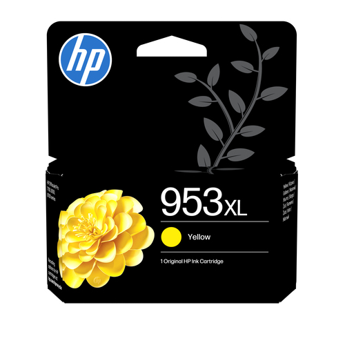 HP 953XL High Yield Yellow Original Ink Cartridge&comma; gelb&comma; Tinte