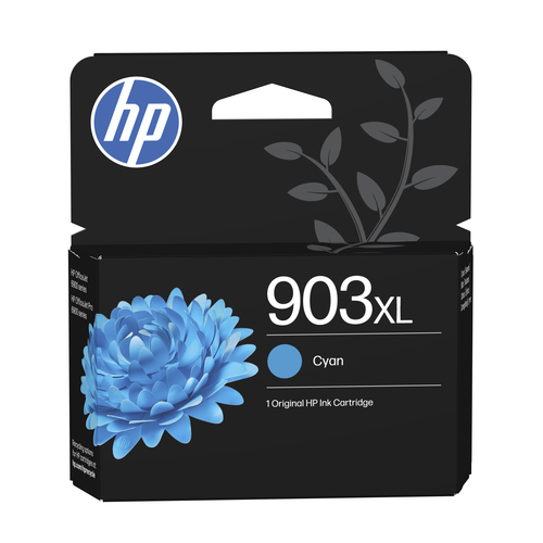 HP 903XL High Yield Cyan Original Ink Cartridge&comma; cyan&comma; Tinte