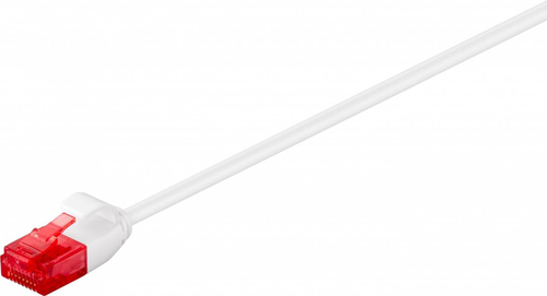 7,5m Patchkabel Cat6, U/UTP, weiß, Goobay 7,5m Patchkabel Cat6, U/UTP, weiß, Goobay
