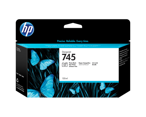 HP 745 130-ml DesignJet Photo Black Ink Cartridge HP 745 130-ml DesignJet Photo Black Ink Cartridge