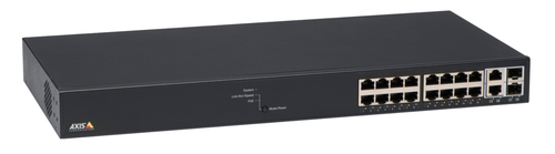 Axis 5801-692 Managed Switch&comma; 16x RJ-45&comma; Backplane&colon; 36 Gbit&sol;s&comma; PoE