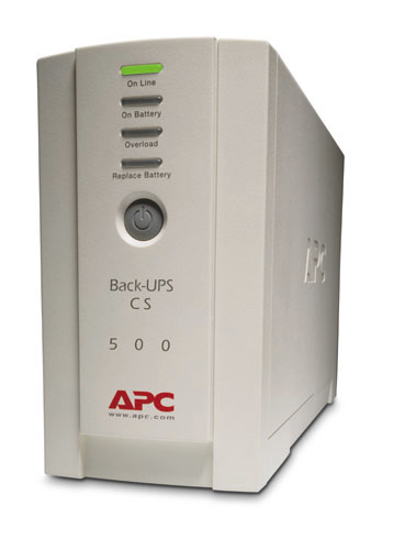 APC Back-UPS Tower 0,5 kVA, Standby (Offline), 300 W APC Back-UPS Tower 0,5 kVA, Standby (Offline), 300 W