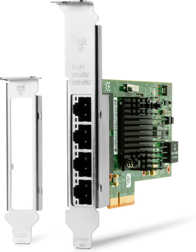 HP Intel Ethernet I350-T4 NIC&comma; vier Anschl&uuml;sse&comma; 1 Gbit