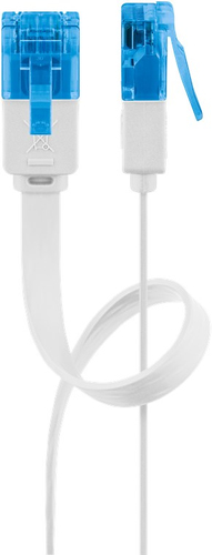 15m Patchkabel Cat6a, U/UTP, weiß, Kupfer, Goobay 15m Patchkabel Cat6a, U/UTP, weiß, Kupfer, Goobay