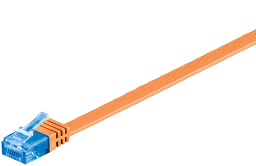 2m Patchkabel Cat6a, U/UTP, orange, Goobay 2m Patchkabel Cat6a, U/UTP, orange, Goobay