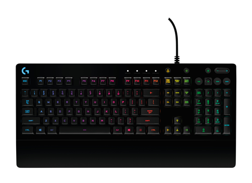 Logitech Prodigy G213, schwarz, RGB, USB, DE
