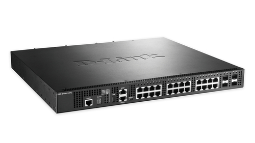 D-Link DXS-3400-24TC L3 Managed Switch, 20x RJ-45, Backplane: 480 Gbit/s D-Link DXS-3400-24TC L3 Managed Switch, 20x RJ-45, Backplane: 480 Gbit/s