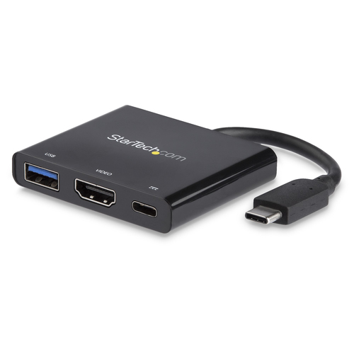 StarTech&period;com CDP2HDUACP&comma; USB 3&period;2 Gen 1 &lpar;3&period;1 Gen 1&rpar; Type-C&comma; schwarz&comma; Kunststoff Geh&auml;use