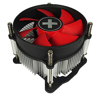 Xilence XC032&comma; schwarz&comma; rot&comma; CPU-K&uuml;hler&comma; 25x92x92mm&comma; 800-2500rpm&comma; 26&comma;4 dB