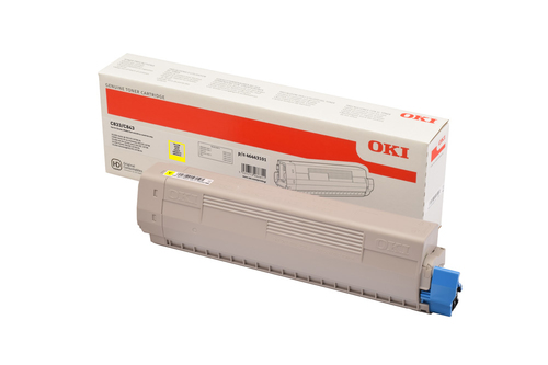 OKI 46443101, original, gelb, LED-Druck OKI 46443101, original, gelb, LED-Druck