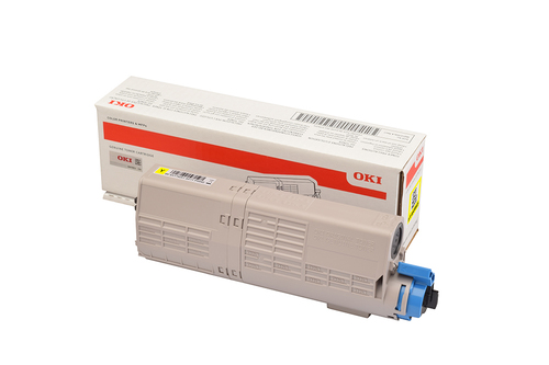 OKI 46490605&comma; original&comma; gelb&comma; LED-Druck