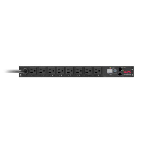 APC Rack PDU&comma; Switched&comma; 1HE&comma; 15 A&comma; 100&sol;120 V&comma; &lpar;8&rpar;5-15