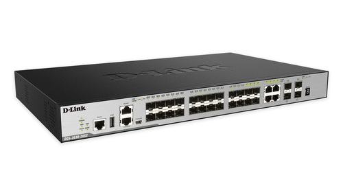 D-Link DGS-3630-28SC L3 Managed Switch, Backplane: 128 Gbit/s D-Link DGS-3630-28SC L3 Managed Switch, Backplane: 128 Gbit/s