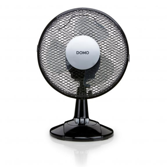 23cm Domo DO8138 Tischventilator, schwarz 23cm Domo DO8138 Tischventilator, schwarz