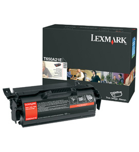 Lexmark T650A21E&comma; original&comma; schwarz