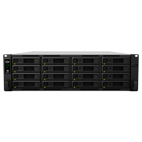 Synology RS4017xs+, 8 GB RAM, 16x Einschübe, 6x 10 GBit/s LAN, Rack (3U) NAS schwarz, grau Synology RS4017xs+, 8 GB RAM, 16x Einschübe, 6x 10 GBit/s LAN, Rack (3U) NAS schwarz, grau