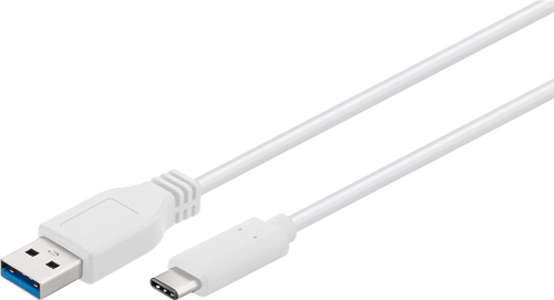 USB-C™ auf USB A 3.0 Kabel, weiß USB-C™ auf USB A 3.0 Kabel, weiß