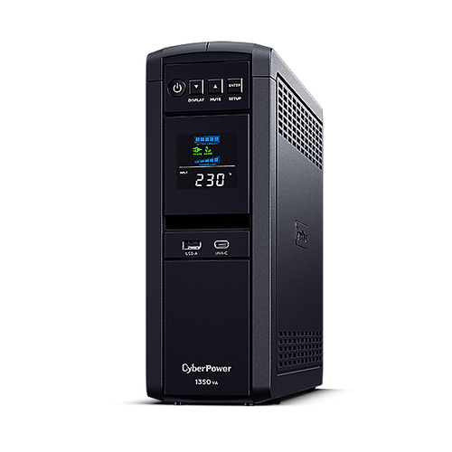 CyberPower CP1350EPFCLCD Tower 1,35 kVA, Line-Interaktiv, 810 W, USV CyberPower CP1350EPFCLCD Tower 1,35 kVA, Line-Interaktiv, 810 W, USV