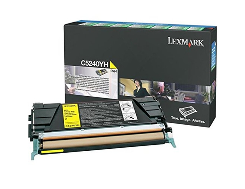 Lexmark C5240YH, original, cyan, gelb Lexmark C5240YH, original, cyan, gelb