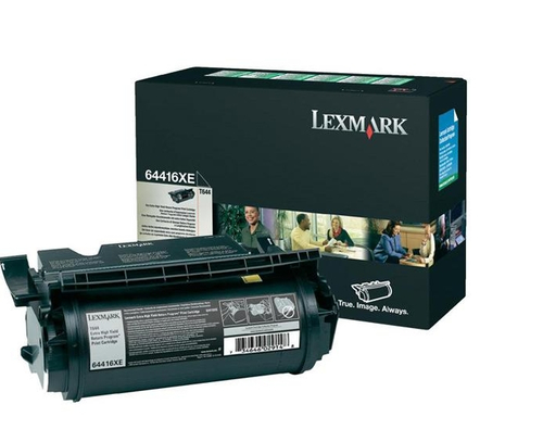 Lexmark T64x Extra High Yield Return Programme Cartridge, original, schwarz Lexmark T64x Extra High Yield Return Programme Cartridge, original, schwarz