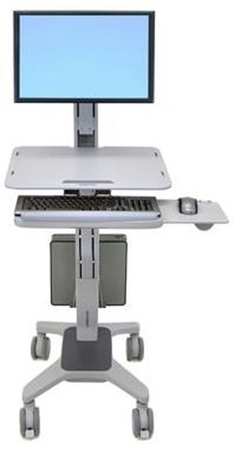 Ergotron WorkFit C-Mod&comma; Single Display Sit-Stand Workstation