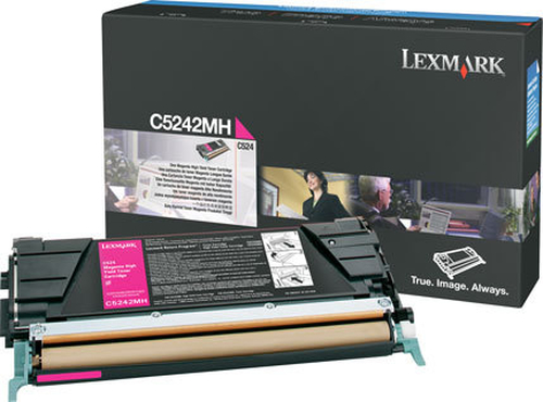 Lexmark Magenta High Yield Toner Cartridge for C524, original, magenta Lexmark Magenta High Yield Toner Cartridge for C524, original, magenta