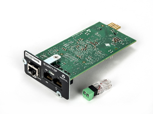 Vertiv IS-UNITY-DP&comma; Ethernet&comma; 100 Mbit&sol;s&comma; schwarz&comma; gr&uuml;n