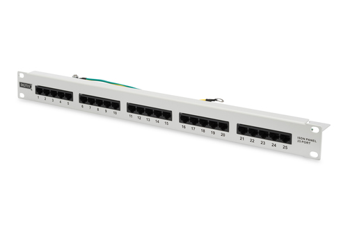 DIGITUS Patch Panel ISDN 25Port RM 1 DIGITUS Patch Panel ISDN 25Port RM 1