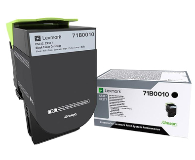Lexmark 71B0010, original, schwarz, Toner Lexmark 71B0010, original, schwarz, Toner