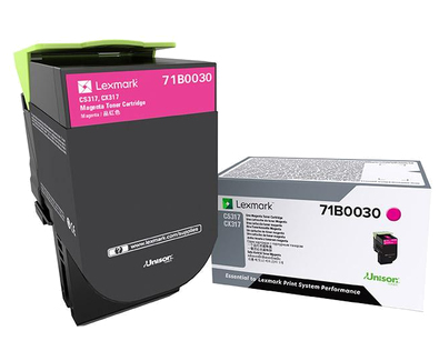 Lexmark 71B0030, original, magenta, Toner Lexmark 71B0030, original, magenta, Toner