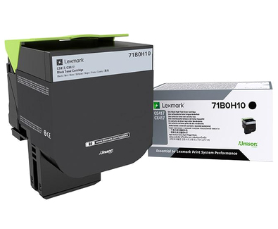 Lexmark 71B0H10, original, schwarz, Toner Lexmark 71B0H10, original, schwarz, Toner