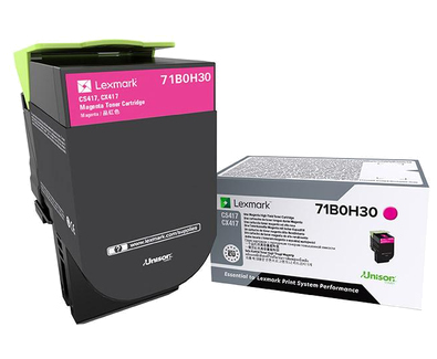 Lexmark 71B0H30&comma; original&comma; magenta&comma; Toner