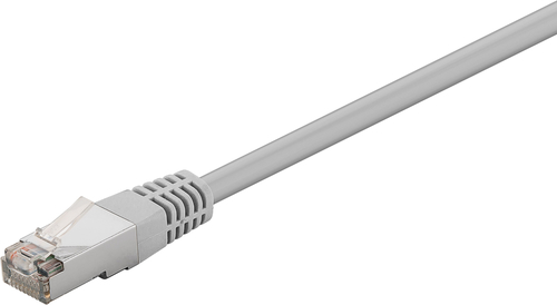 2m Patchkabel Cat5e, F/UTP, grau, Kupferverkleidetes Aluminium (CCA), Goobay 2m Patchkabel Cat5e, F/UTP, grau, Kupferverkleidetes Aluminium (CCA), Goobay