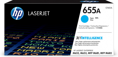 HP 655A Cyan Original LaserJet Toner Cartridge, cyan, Toner HP 655A Cyan Original LaserJet Toner Cartridge, cyan, Toner
