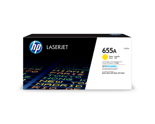 HP 655A Yellow Original LaserJet Toner Cartridge, gelb, Toner HP 655A Yellow Original LaserJet Toner Cartridge, gelb, Toner
