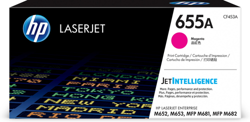 HP 655A Magenta Original LaserJet Toner Cartridge, magenta, LED HP 655A Magenta Original LaserJet Toner Cartridge, magenta, LED
