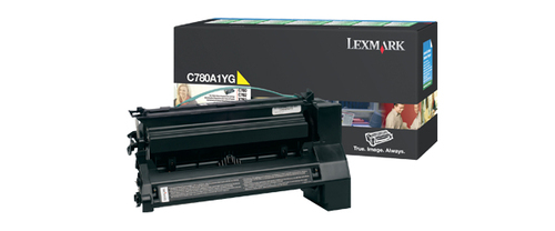 Lexmark C780A1YG&comma; original&comma; gelb&comma; Toner