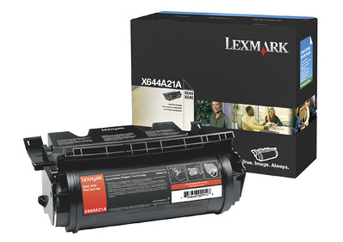 Lexmark X644A21E, original, schwarz, Toner Lexmark X644A21E, original, schwarz, Toner