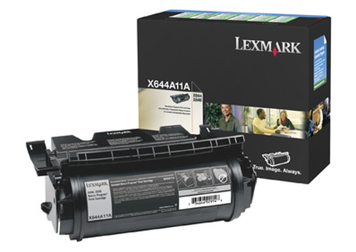 Lexmark X644A11E, original, schwarz, Toner Lexmark X644A11E, original, schwarz, Toner
