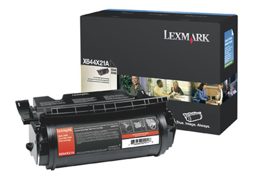 Lexmark X644X21E, original, schwarz, Toner Lexmark X644X21E, original, schwarz, Toner