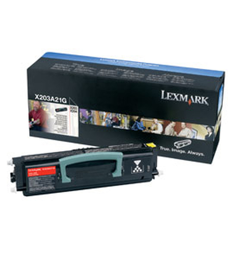 Lexmark X203A21G, original, schwarz, Toner Lexmark X203A21G, original, schwarz, Toner