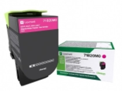Lexmark 71B20M0&comma; original&comma; magenta&comma; Toner