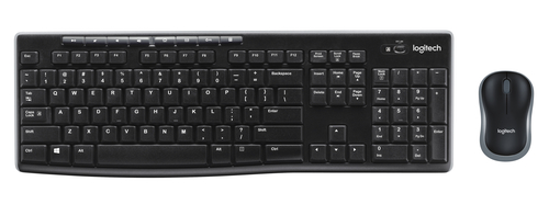 Logitech MK270 schwarz Tastatur&comma; Layout&colon; Slowakisch