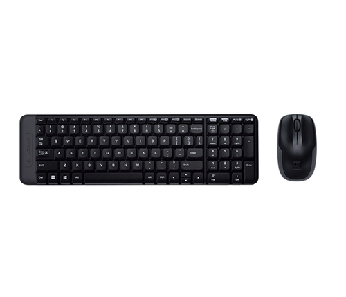 Logitech Wireless Combo MK220 schwarz Tastatur&comma; Layout&colon; Englisch